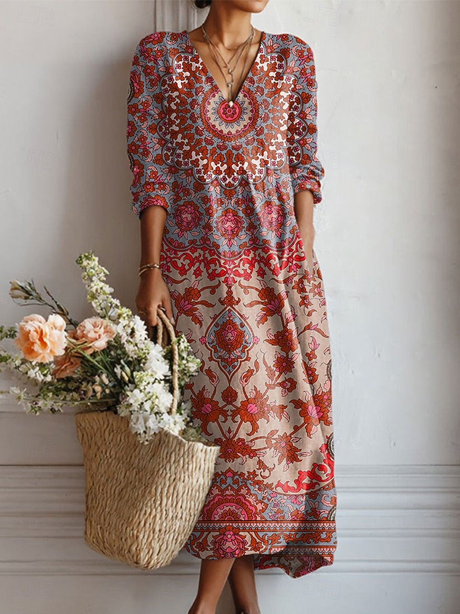 VELOURA | Vestido de Confort Diario Eva