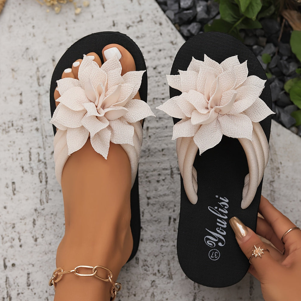 VELOURA | Sandalias Flor Elegante Livia