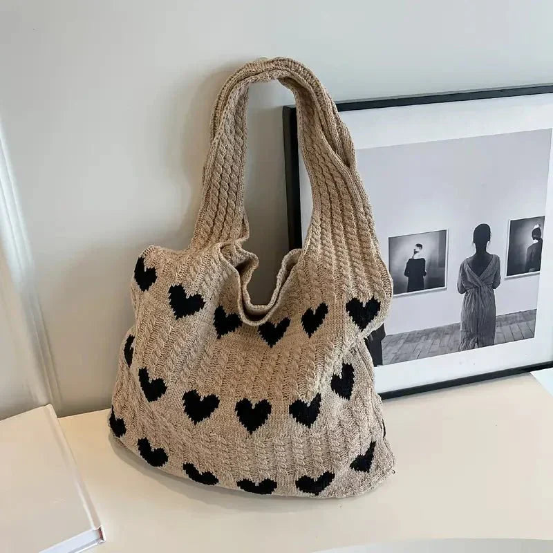 VELOURA | BOLSO HEARTKNIT