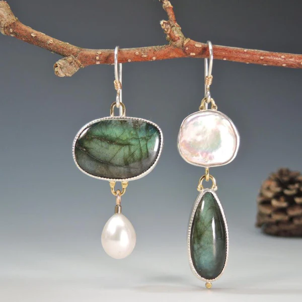 VELOURA | AROS CON PIEDRA VINTAGE