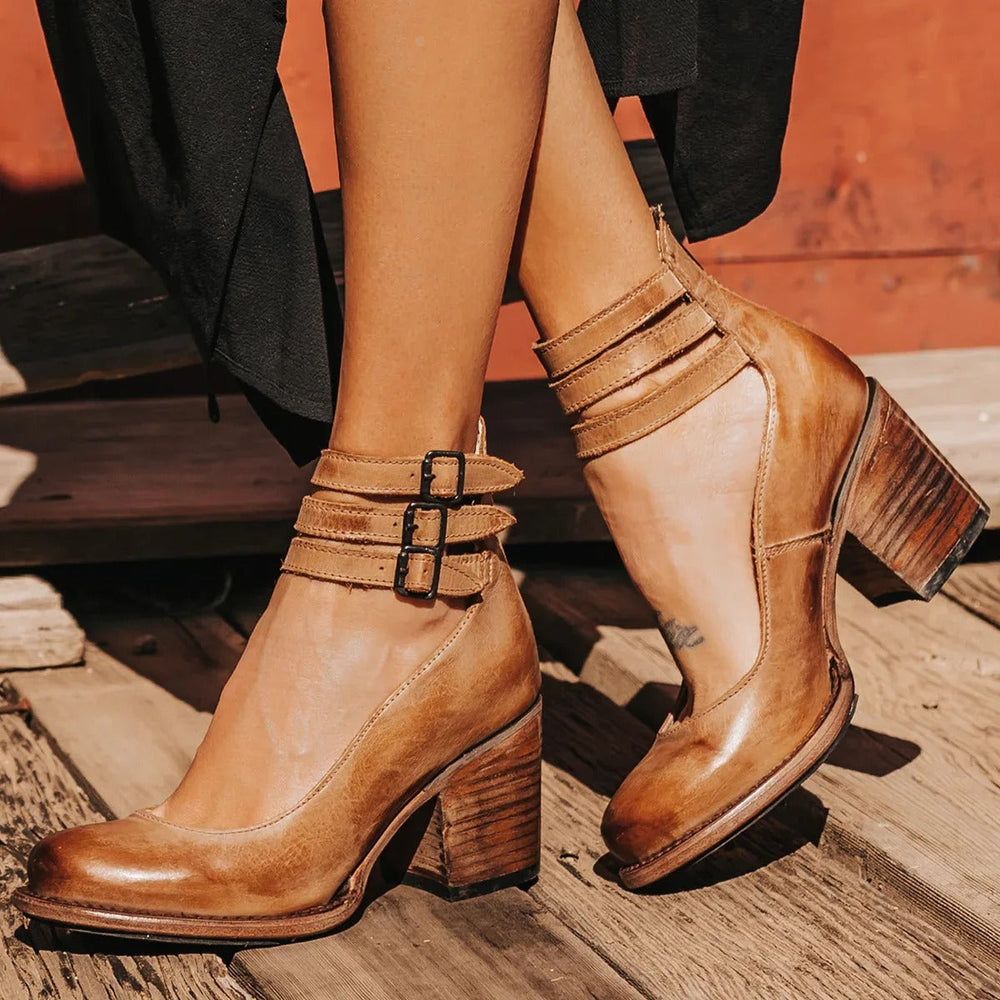 VELOURA | Botines Elegancia Western Chic