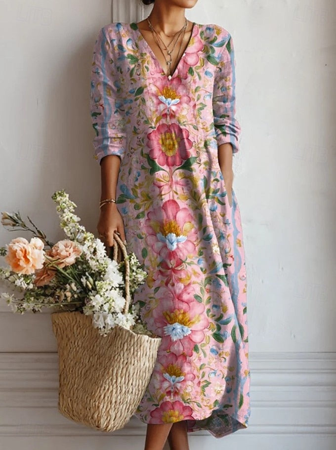 VELOURA | Vestido de Confort Diario Camille