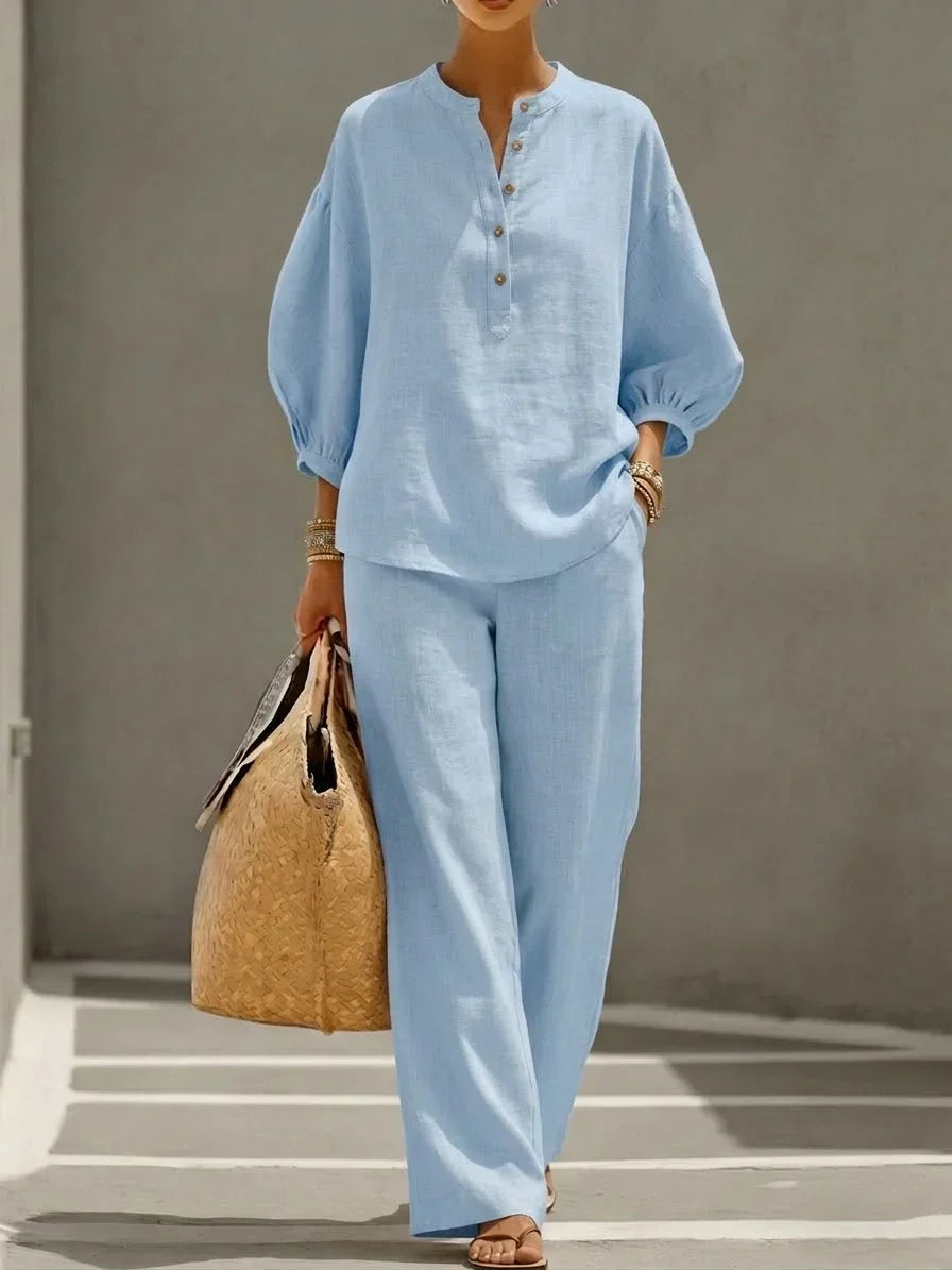 VELOURA | Conjunto de dos piezas casual Bianca