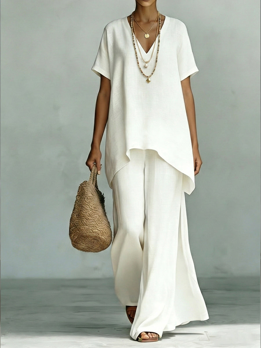 VELOURA | Conjunto Elegante de Dos Piezas Elenia