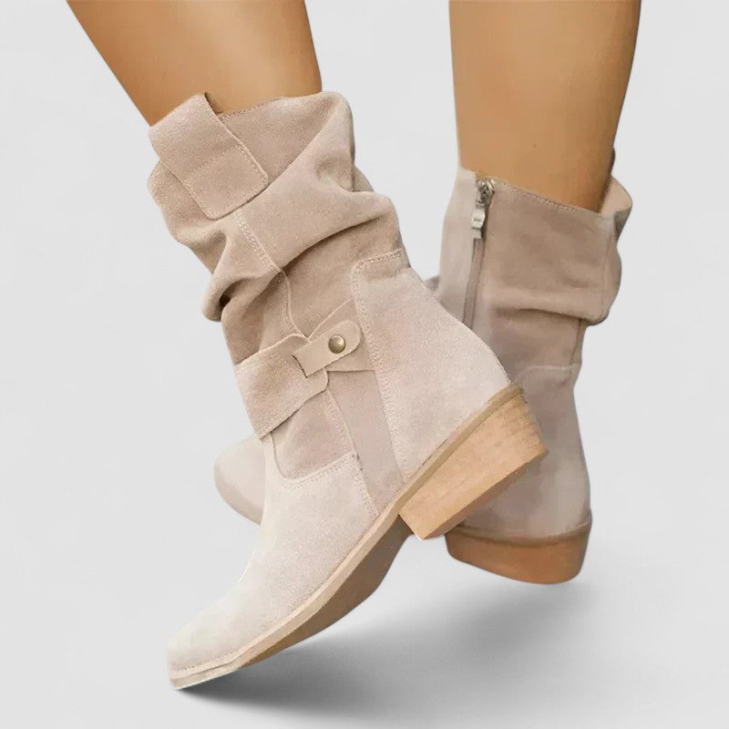 VELOURA | Botas Western Ortopédicas Nadine