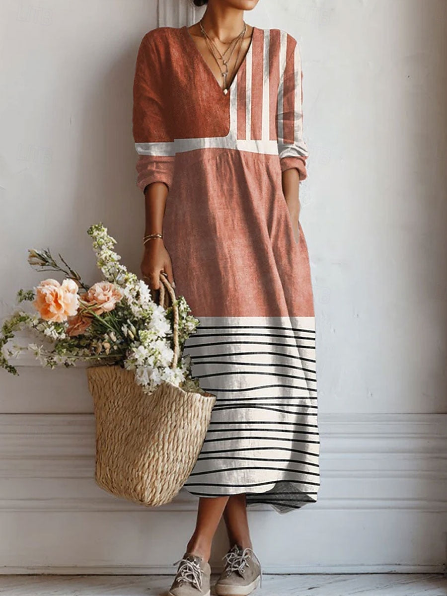 VELOURA | Vestido de Confort Diario Zoey